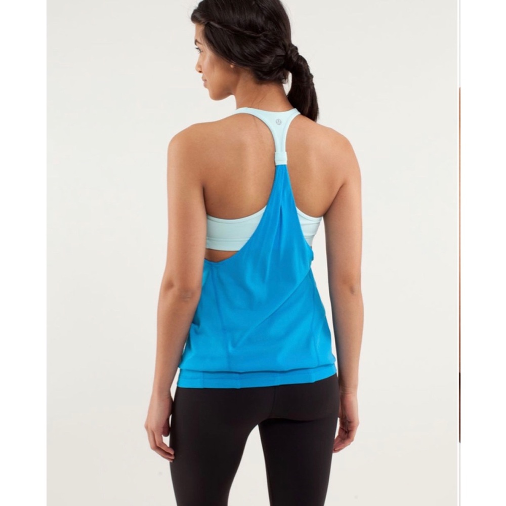 Lululemon Practice Freely Tank Beach blanket blue/aquamarine 2